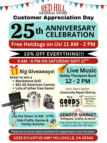 Red Hill General Store Celebrates 25 Years of Community, Quality, and Character