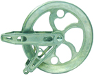 Ben-Mor standard clothesline pulley — 6.5 inch OD aluminum rustproof super heavy duty
