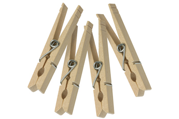 Honey-Can-Do Classic Clothespins
