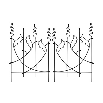 Achla DFS-08-2 Acanthus Fence Trellis